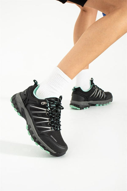 Black Waterproof Outdoor Shoes