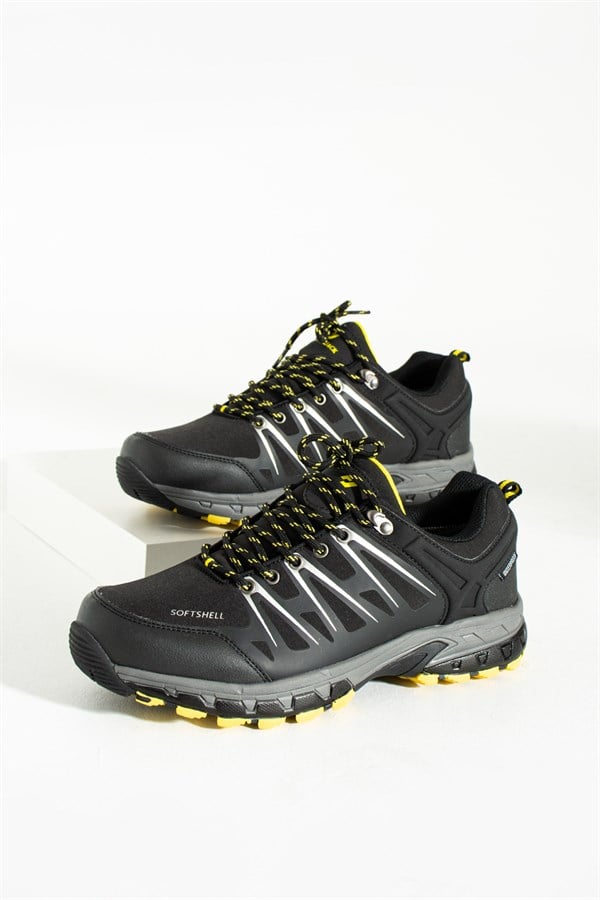 Black Men's Waterproof Outdoor Shoes