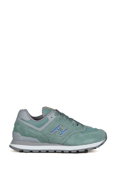 Chile Genuine Leather Oxide Grey Women's Sports Shoes