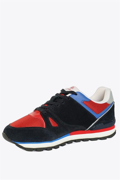 Paraguay Red & Navy Men's Sports Shoes