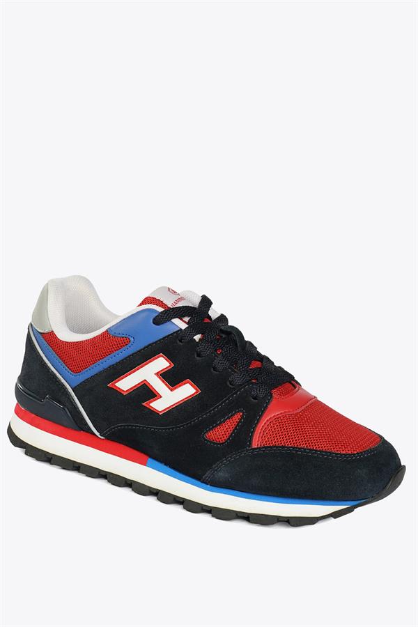 Paraguay Red & Navy Men's Sports Shoes