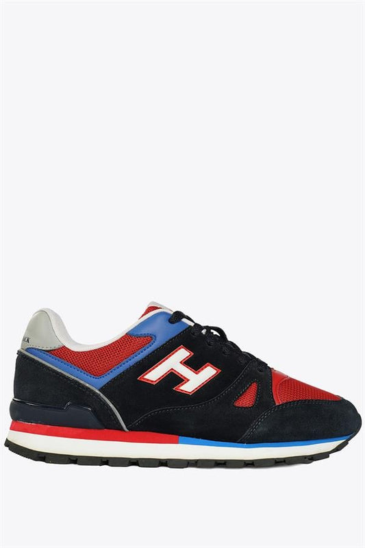 Paraguay Red & Navy Men's Sports Shoes