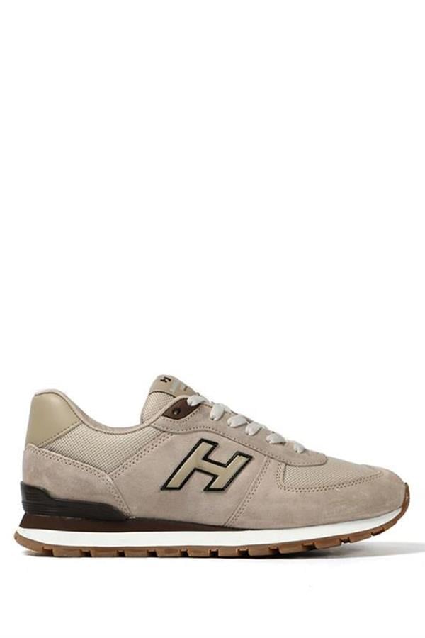 Peruvian Genuine Leather Beige Women's Sports Shoes