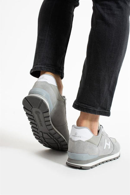 Peruvian Genuine Leather Cement White Men's Athletic Shoes