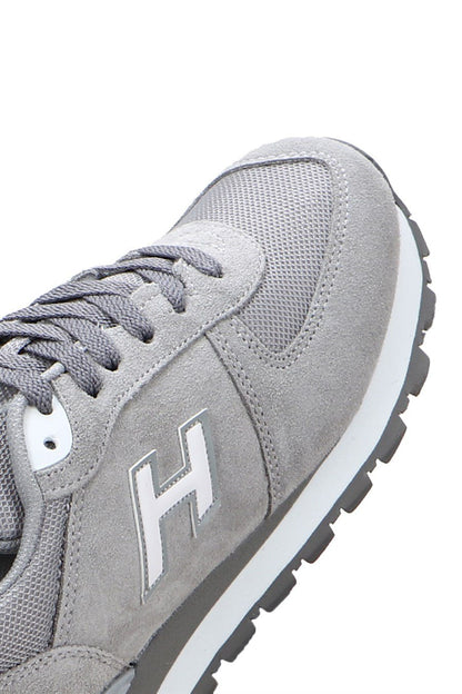 Peruvian Genuine Leather Grey White Women's Sports Shoes