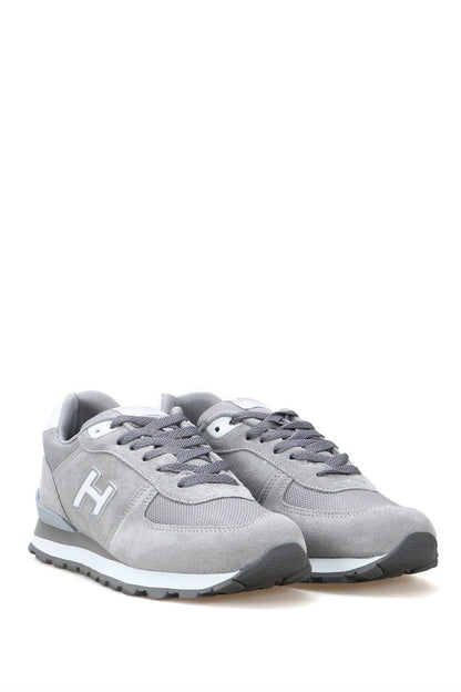 Peruvian Genuine Leather Grey White Women's Sports Shoes