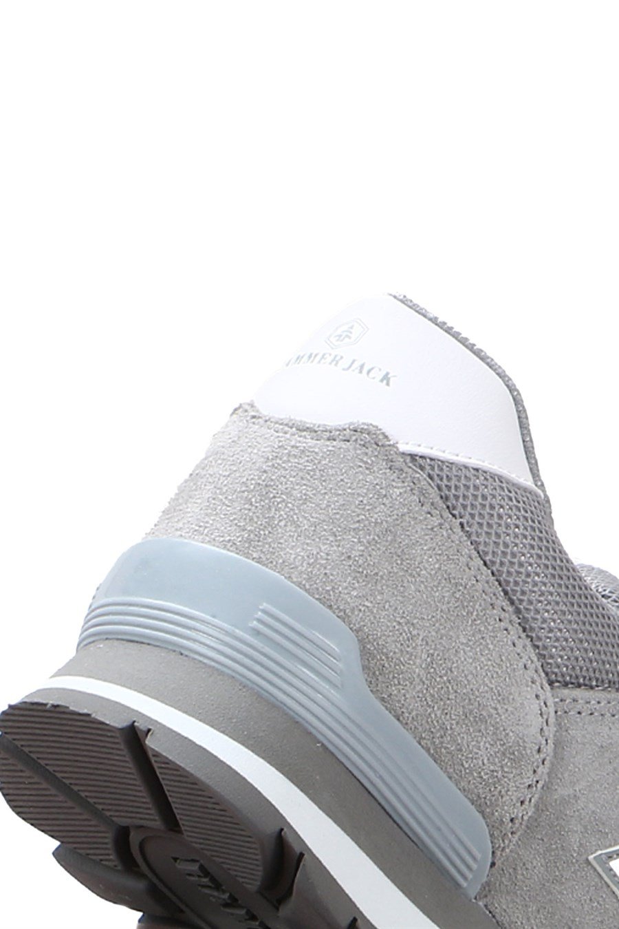 Peruvian Genuine Leather Grey White Women's Sports Shoes