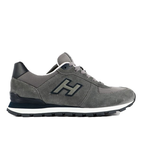 Peruvian Genuine Leather Grey Violet Women's Athletic Shoes