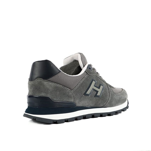 Peruvian Genuine Leather Grey Violet Women's Athletic Shoes
