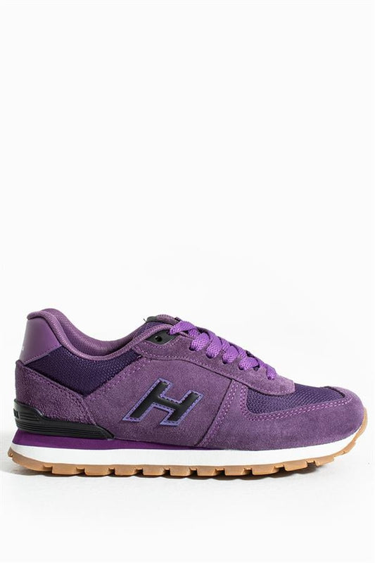 Peruvian Genuine Leather Purple Women's Sports Shoes