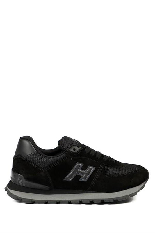 Peruvian Genuine Leather Black Women's Sports Shoes