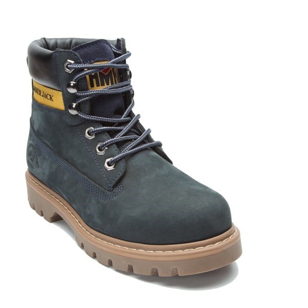 Real Leather Petrol Blue Women's Boots