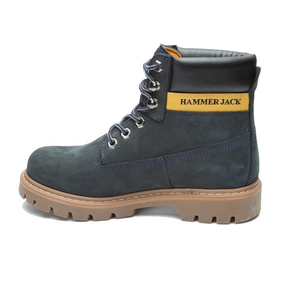 Real Leather Petrol Blue Women's Boots