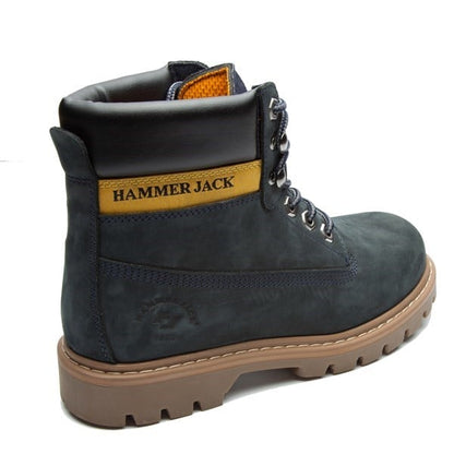 Real Leather Petrol Blue Women's Boots
