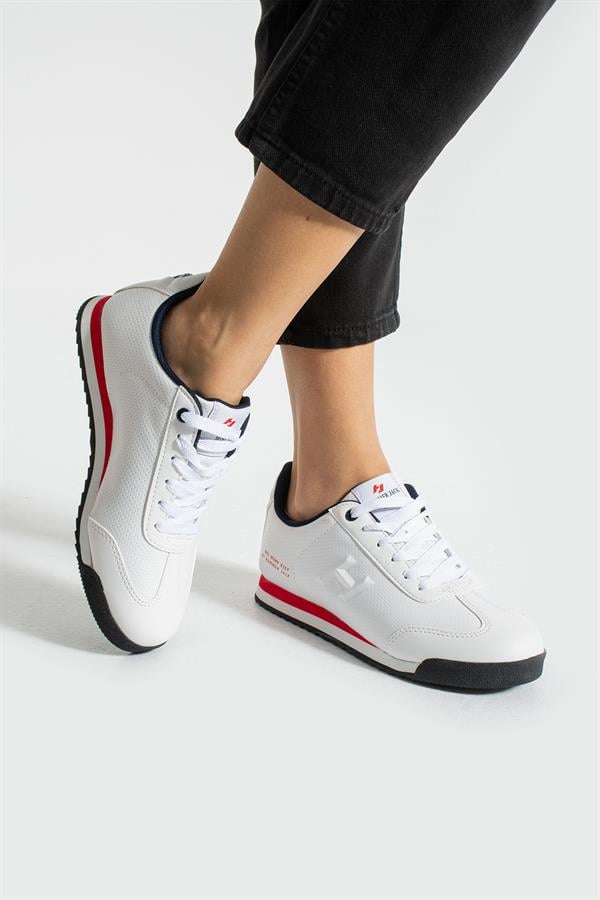Pico White Red Women's Sports Shoes