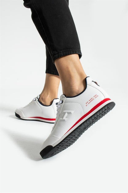 Pico White Red Women's Sports Shoes