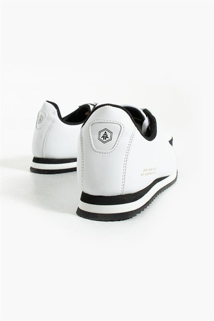 Pico White And Black Men's Sports Shoes