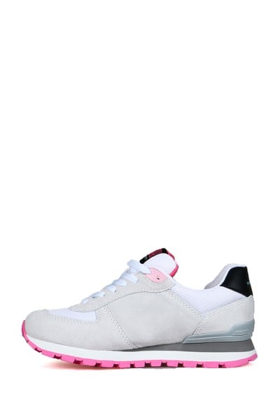Peruvian True Leather Purple Pink Women's Sports Shoes