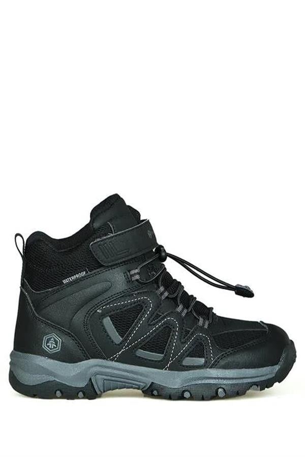 Waterproof Black Outdoor Kids Boots