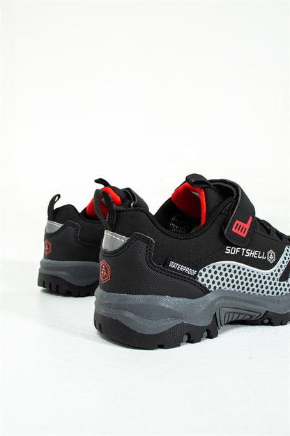 Black Waterproof Outdoor Children's Shoes