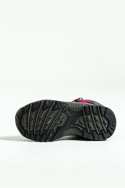 Tomas Black Fushia Outdoor Children's Boots