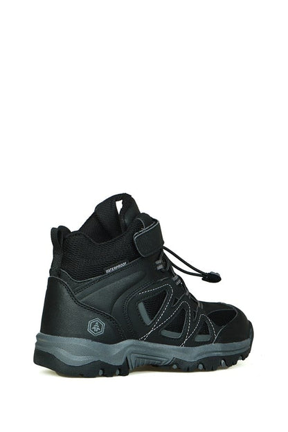 Waterproof Black Outdoor Kids Boots
