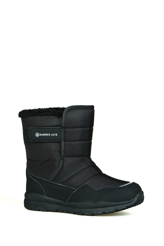 Waterproof Black Outdoor Kids' Boots