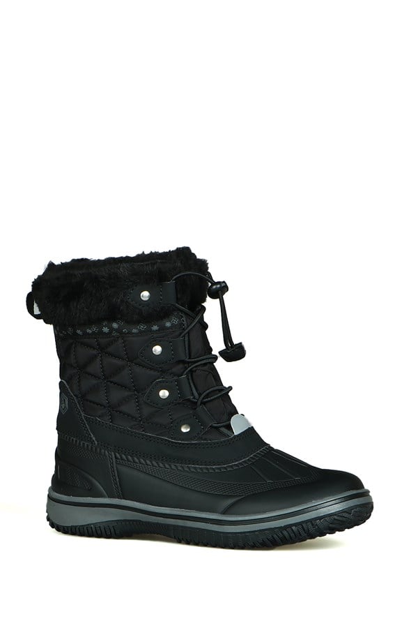 Black Outdoor Children's Boots