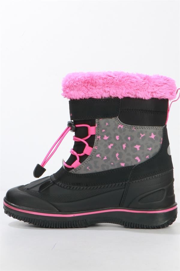 Waterproof Black Outdoor Kids Boots