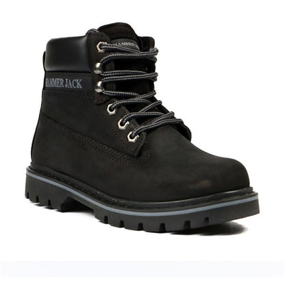 Real Leather Black Women's Boots