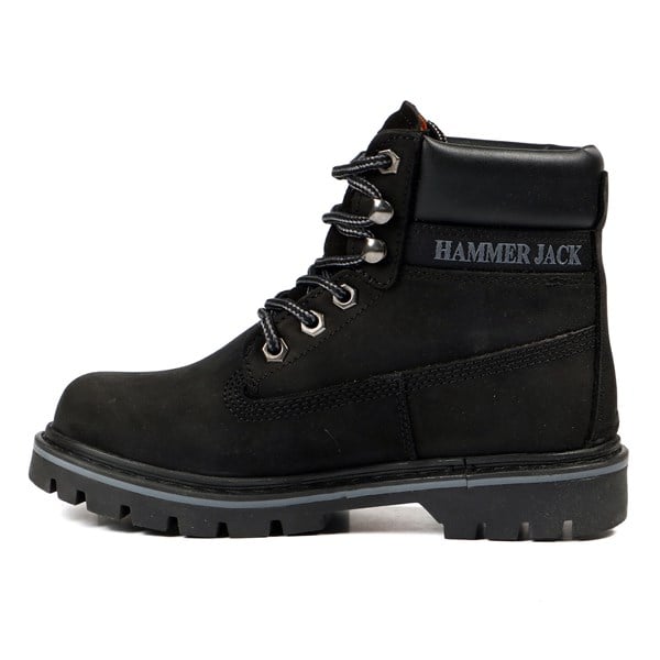 Real Leather Black Women's Boots