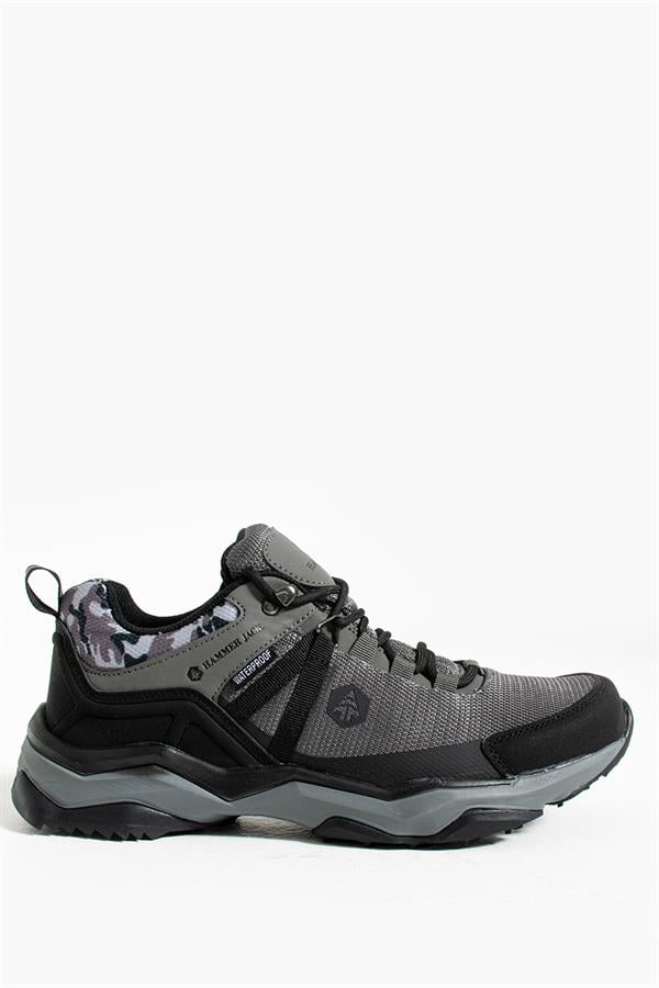 Waterproof Grey Black Men's Outdoor Shoes