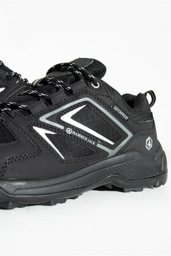 Stellar Outdoor Waterproof Black Men's Shoes