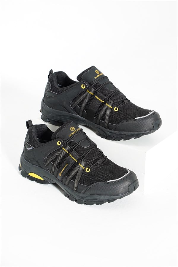 Migos Waterproof Black Outdoor Shoes
