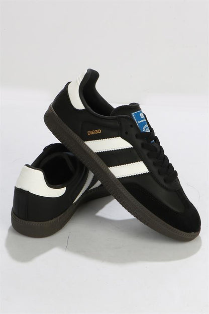 Diego Black Unisex Sports Shoes