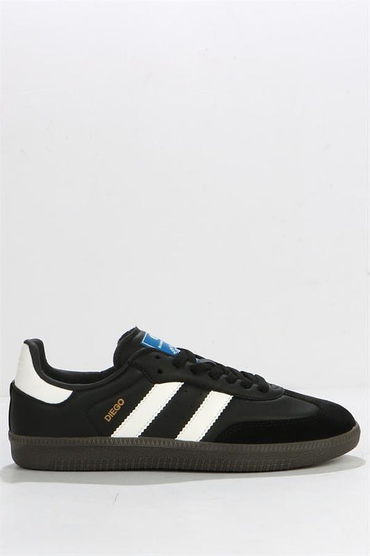 Diego Black Unisex Sports Shoes