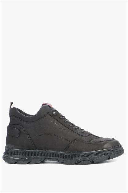 Beckham Genuine Leather Black Men's Boots