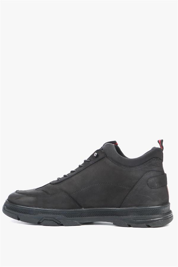 Beckham Genuine Leather Black Men's Boots