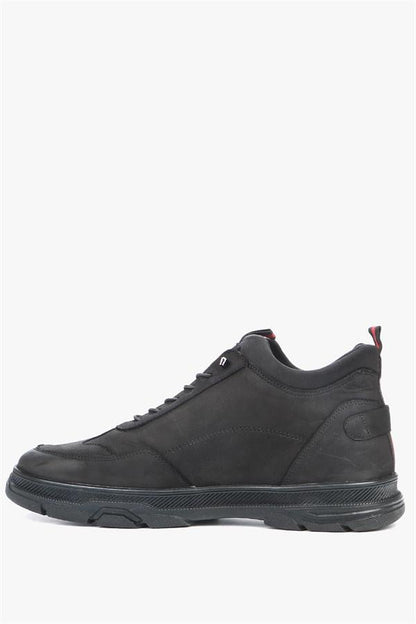 Beckham Genuine Leather Black Men's Boots