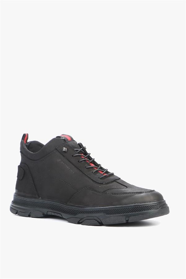 Beckham Genuine Leather Black Men's Boots