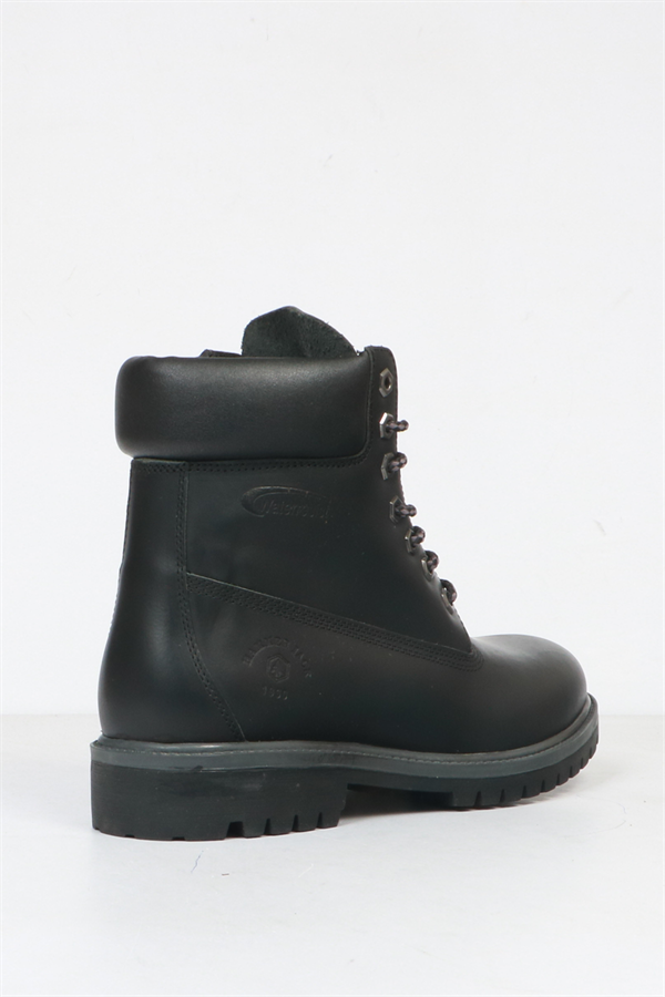 Genuine Leather Black Men's Boots