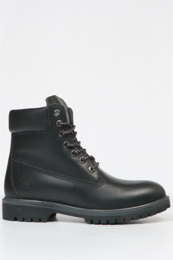 Genuine Leather Black Men's Boots