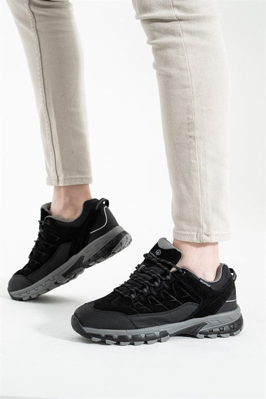 Black Outdoor Men's Shoe Waterproof