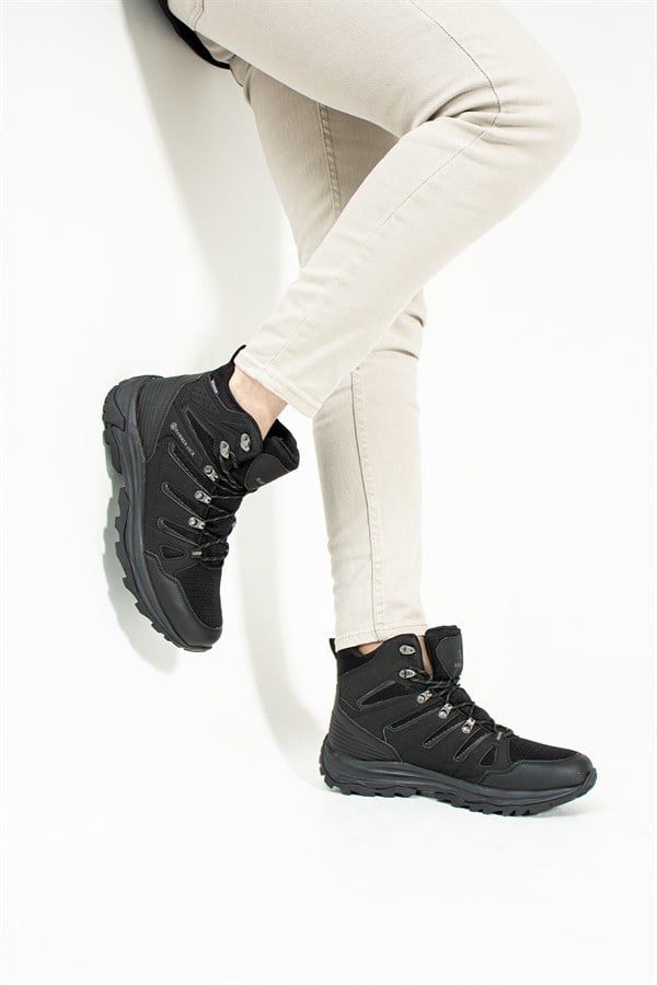 Gospel Outdoor Waterproof Black Men's Boots