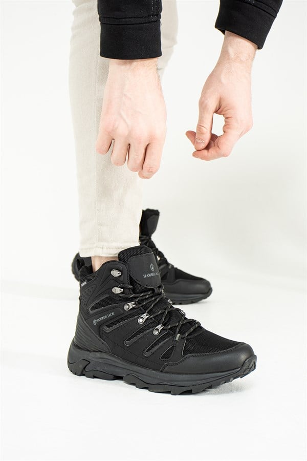 Gospel Outdoor Waterproof Black Men's Boots