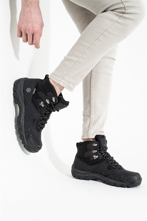 Vader Waterproof Black Outdoor Men's Boots