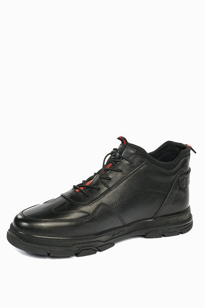 Beckham Genuine Leather Black Men's Boots