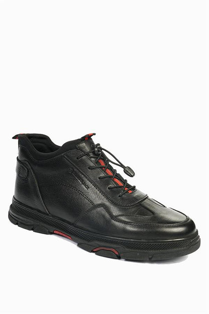 Beckham Genuine Leather Black Men's Boots
