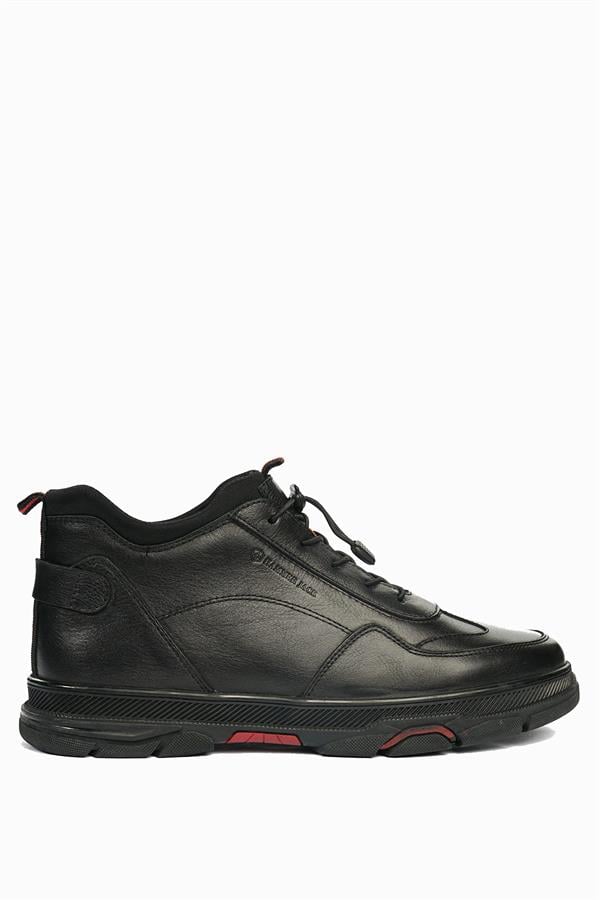 Beckham Genuine Leather Black Men's Boots