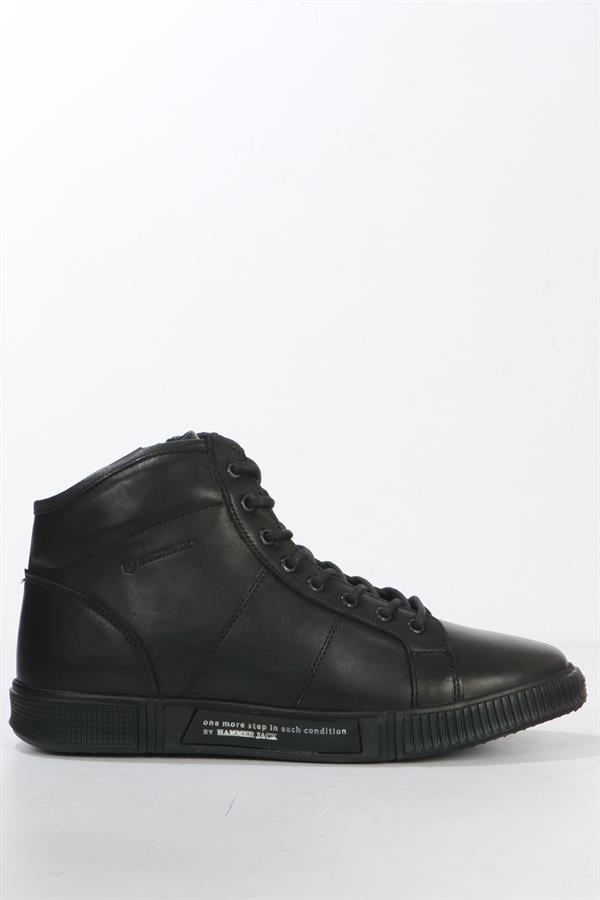 Genuine Leather Black Outdoor Men's Boots